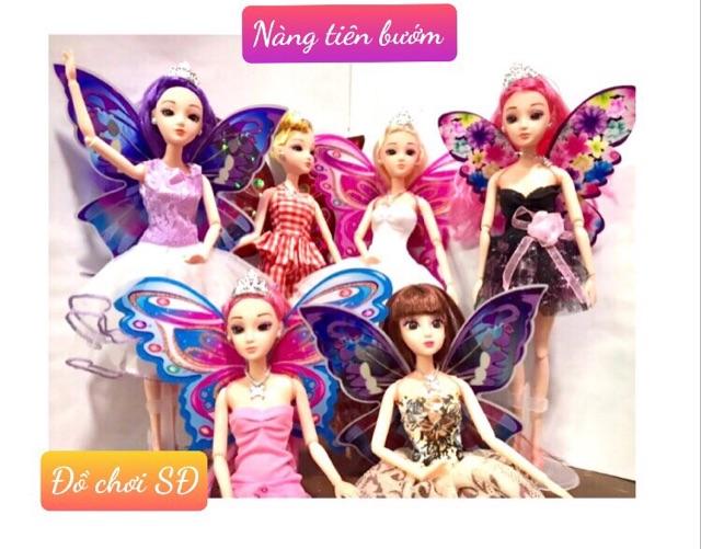 Búp bê nàng tiên bướm - tặng đế bb