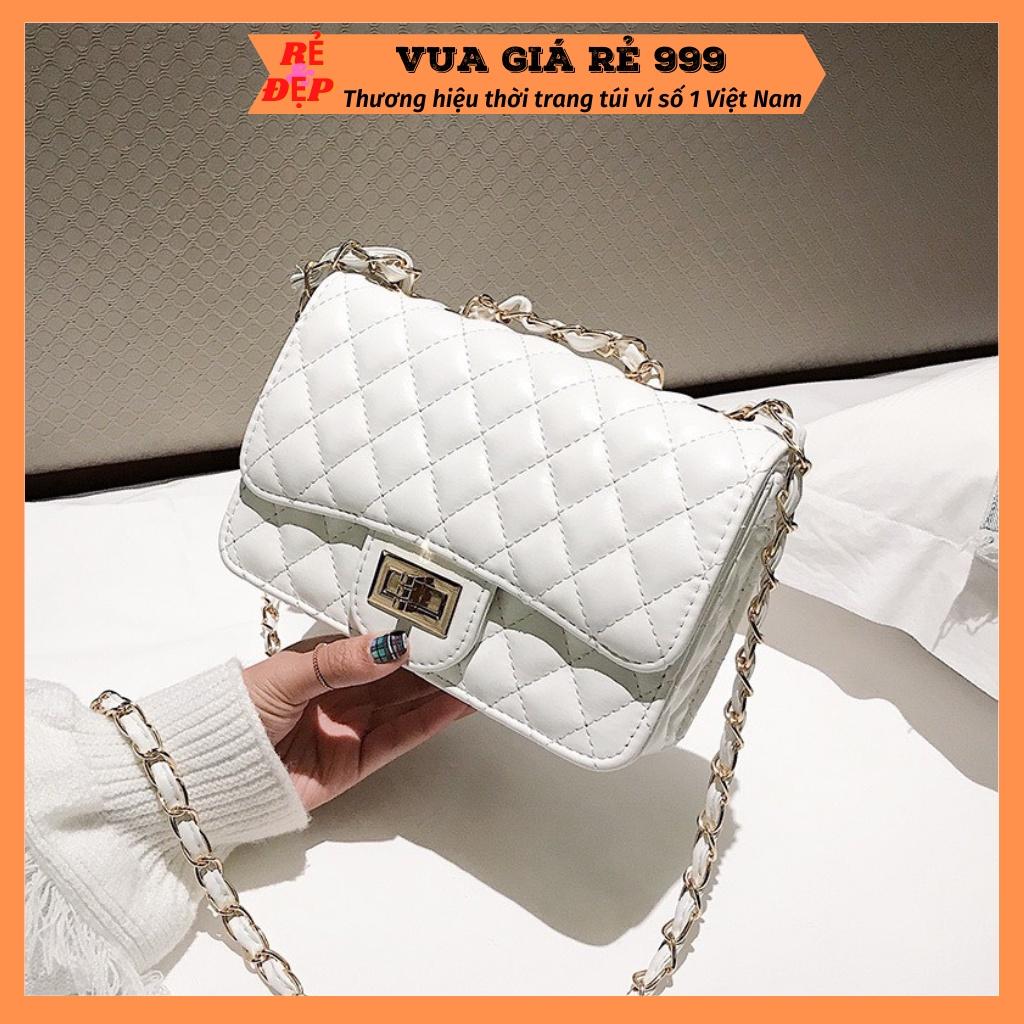 Túi xách nữ trần trám đeo chéo đẹp giá rẻ đi chơi phong cách thời trang hàn quốc dễ thương DC622