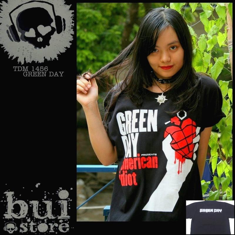 Áo Rock band tee phông / thun Green Day TDM 1456