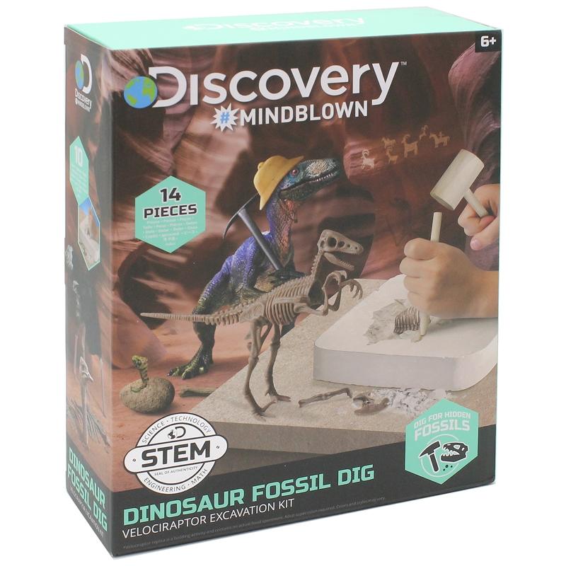 Đồ Chơi Giáo Dục STEM 1423004881 - Dinosaur Fossil Dig - Bộ Khảo Cổ Truy Tìm Xương Khủng Long Velociraptor