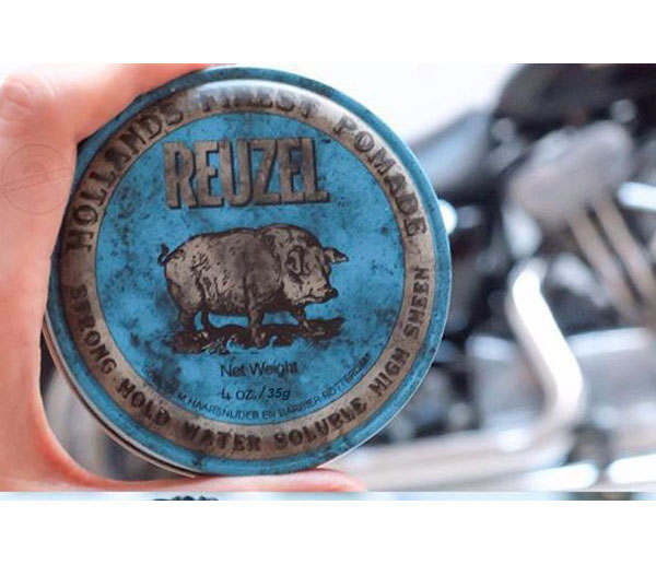 Sáp vuốt tóc Reuzel Blue Pomade Travel Size 35g - Hàng chính hãng