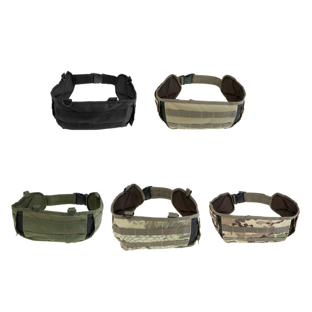 Battle Belt MOLLE Multi-purpose Width Waist Belt for Hunting Equipment and Outdoor Sports