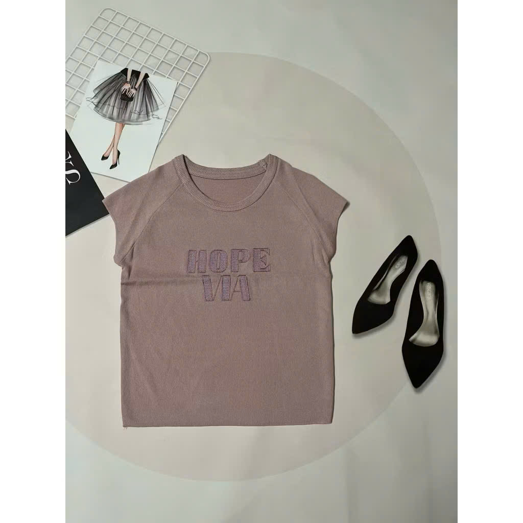 Áo len mongtoghi QC,áo len dệt kim nữ hàng thanh lý mới họa tiết dễ thương size 45-57kg