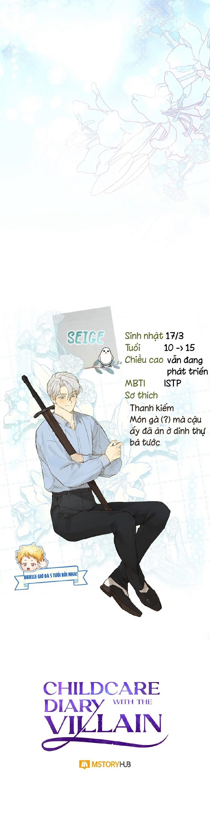 nhật ký chăm sóc đứa trẻ của nhân vật phản diện chapter 39 38