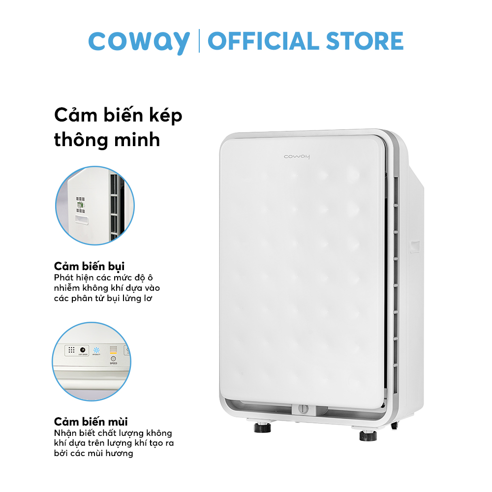 Máy lọc không khí Coway Tuba AP-3008FH - Hàng chính hãng