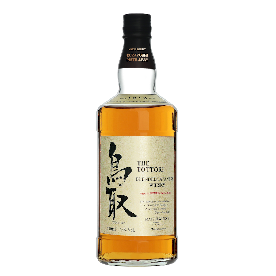 Rượu Matsui The Tottori Bourbon Japanese Whisky Blended 43% 1x0.7L