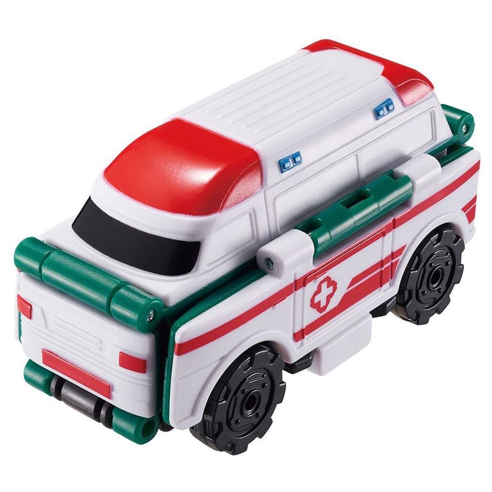 Đồ Chơi Xe Biến Hình Transracers Post Car / Ambulance - Vecto VN463875-39