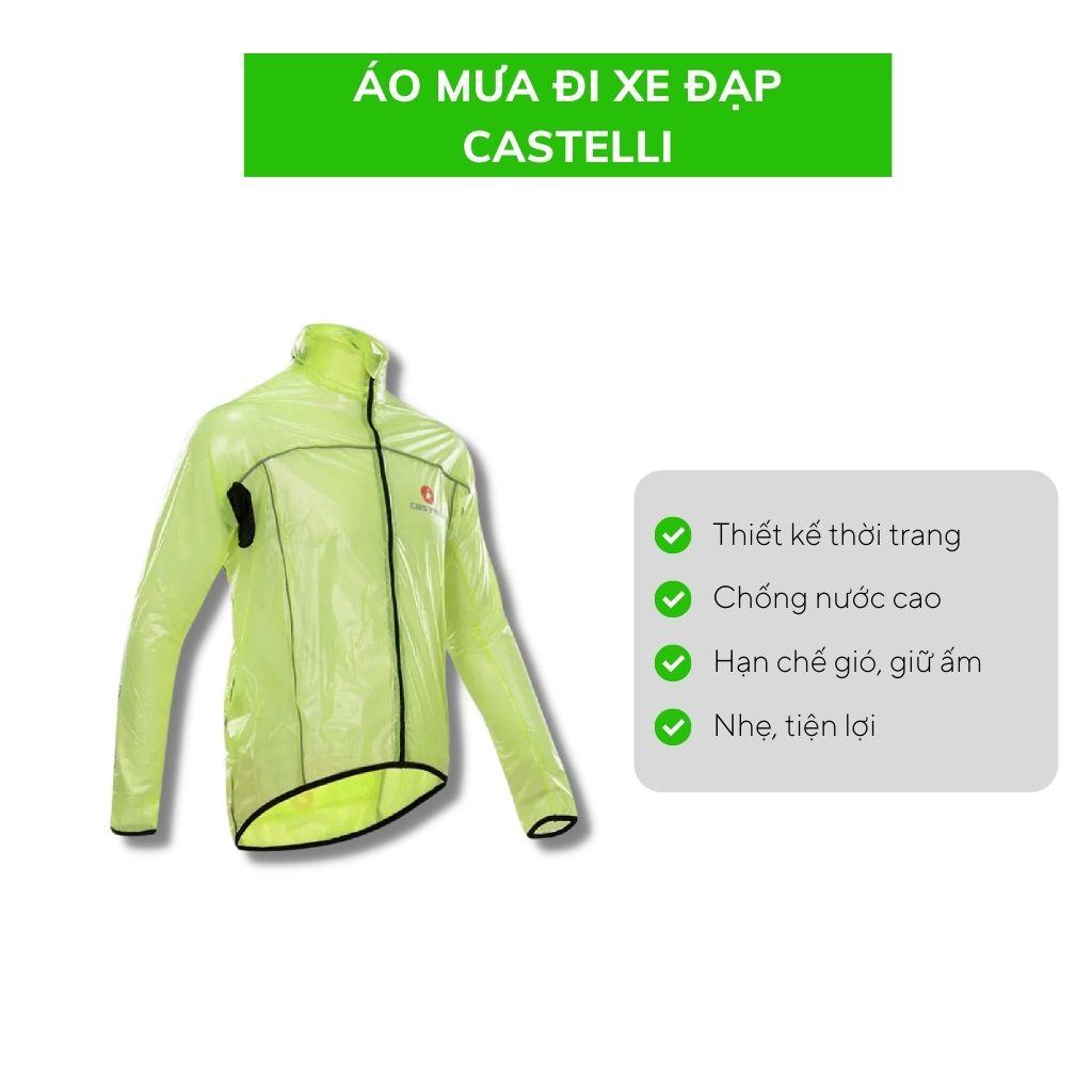 Áo mưa đi xe đạp CASTELLI