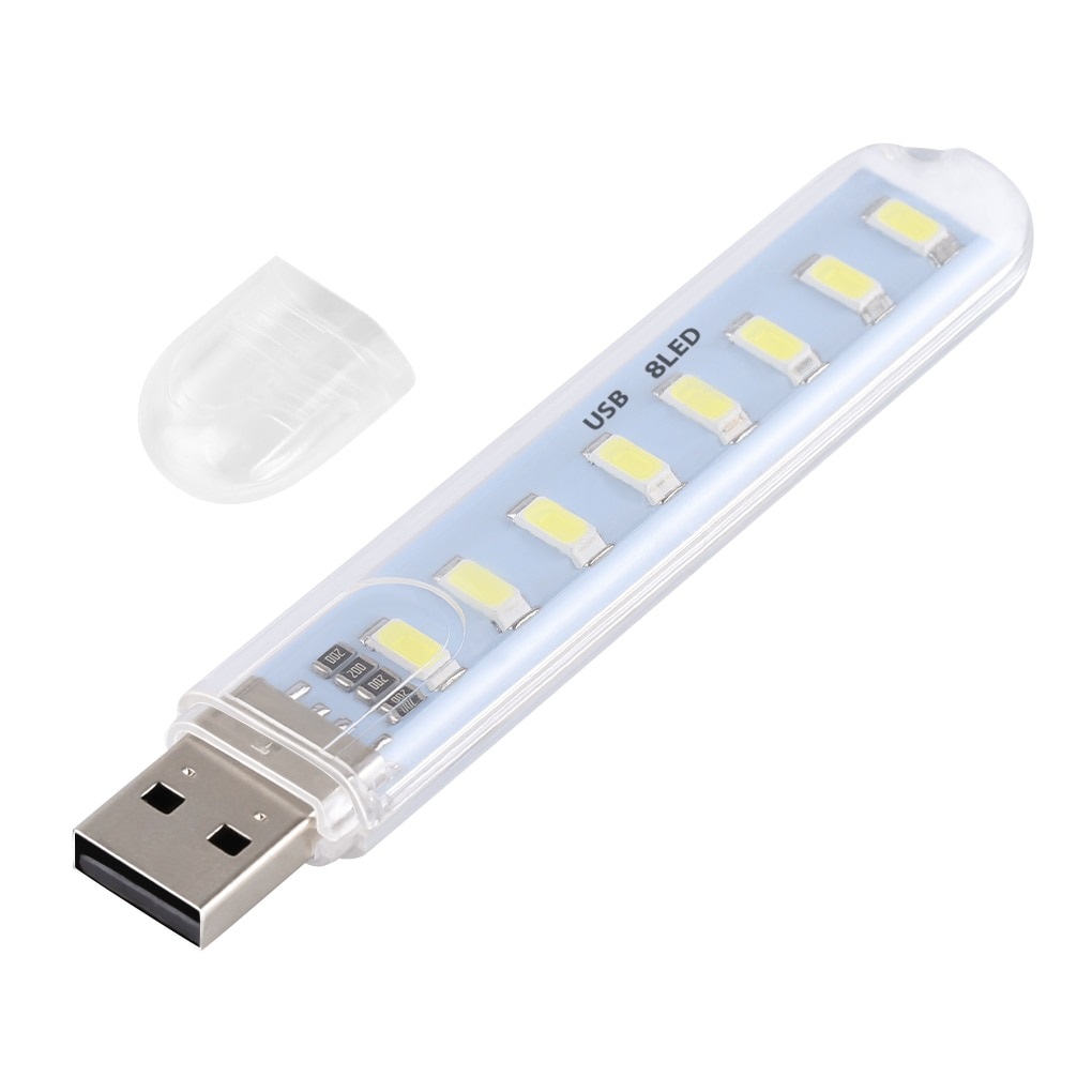Hình ảnh Đèn led USB 8 bóng siêu sáng cắm cổng USB - HN