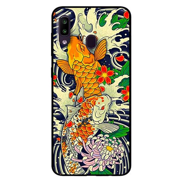 Ốp lưng dành cho Samsung Galaxy A20 / A30 / M20 - Đôi Cá Chép