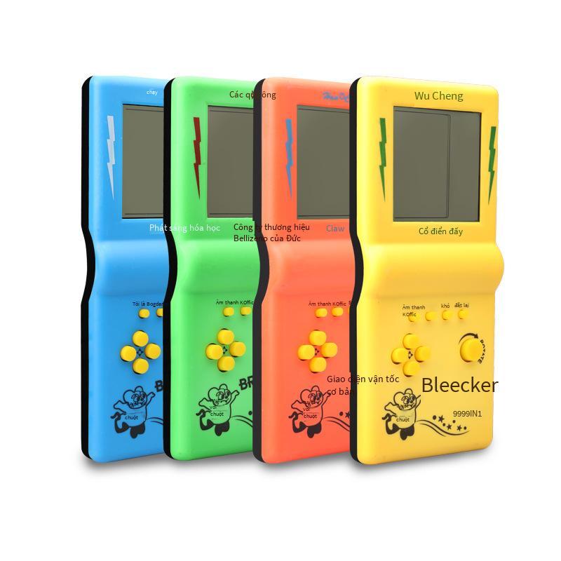 Khuyến mại cổ điển màn hình lớn Tetris máy chơi game cho trẻ em nỗi nhớ retro 8090 đồ chơi trò chơi cầm tay cầm tay
