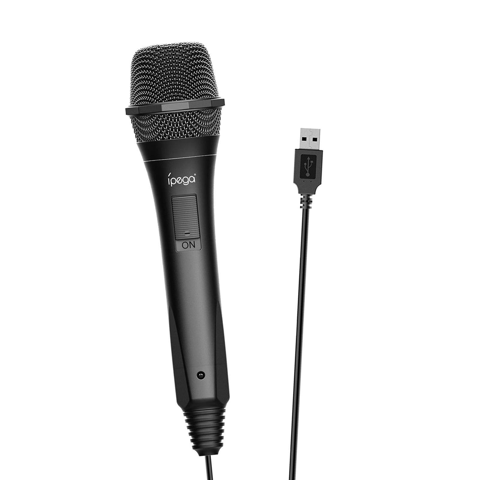 USB 2.0 Game Microphone Singing MIC for Switch Low Noise
