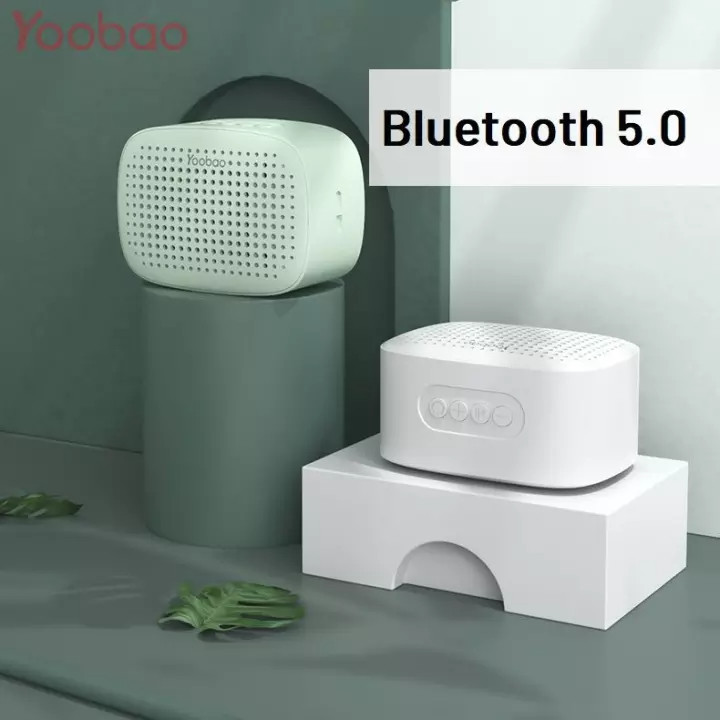 Loa Bluetooth 5.0 mini Yoobao M2 hỗ trợ TWS, công suất 3W, pin 12 giờ tiện lợi thích hợp cho phòng nhỏ, khoảng cách kết nối tối đa 15m