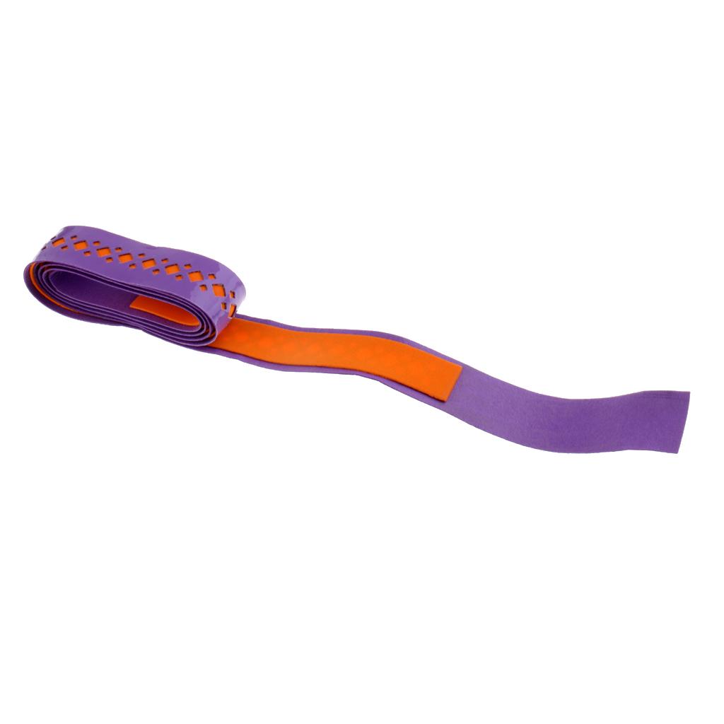 Non-slip Stretchy Fishing Tape Tennis Racket Handle Tape Overgrip Purple
