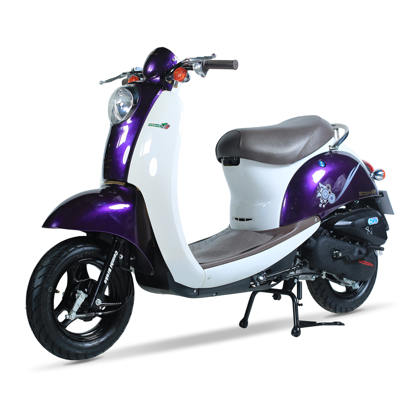 Xe ga 50cc Scoopy màu tím