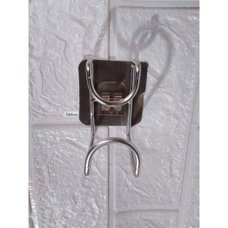 Móc dán tường treo đồ, chậu, thớt bằng inox bền đẹp