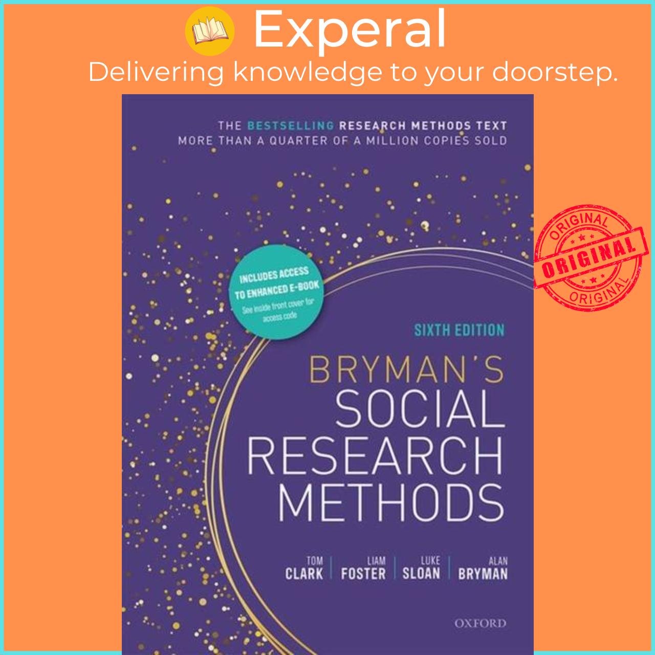 Sách - Bryman's Social Research Methods by Liam Foster (UK edition, paperback)