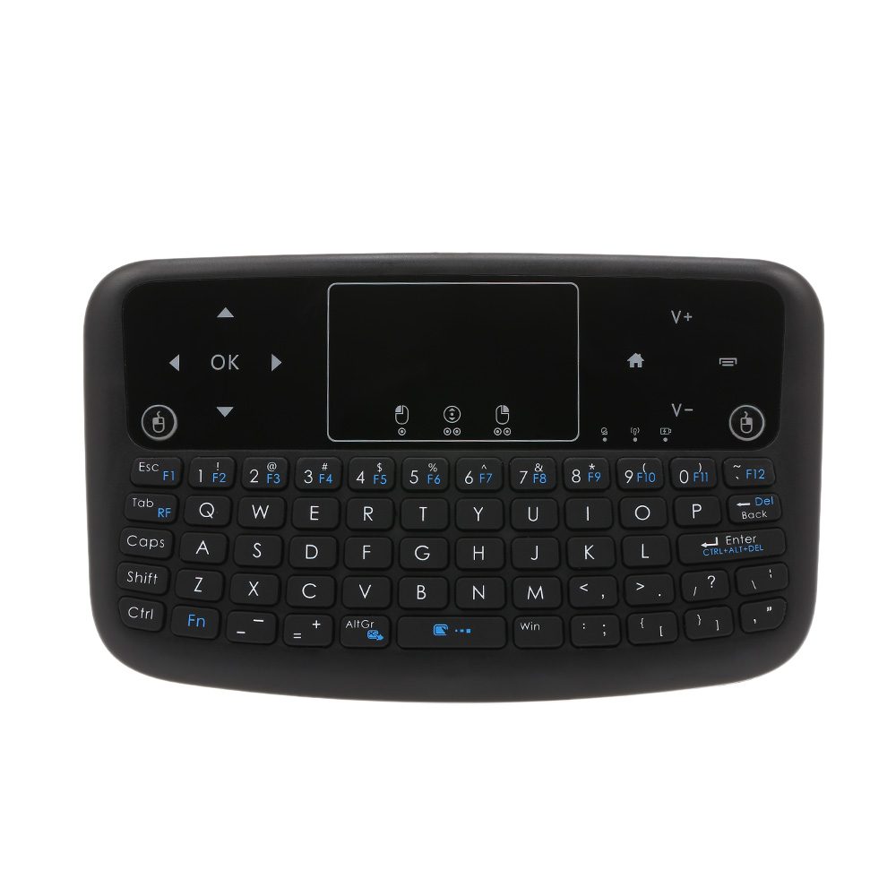 Bàn Phím Không Dây A36 Mini Cảm Ứng Chuột Không Dây 2.4GHz Cho AnDroid TV Box Smart TV PC Máy Tính Xách Tay
