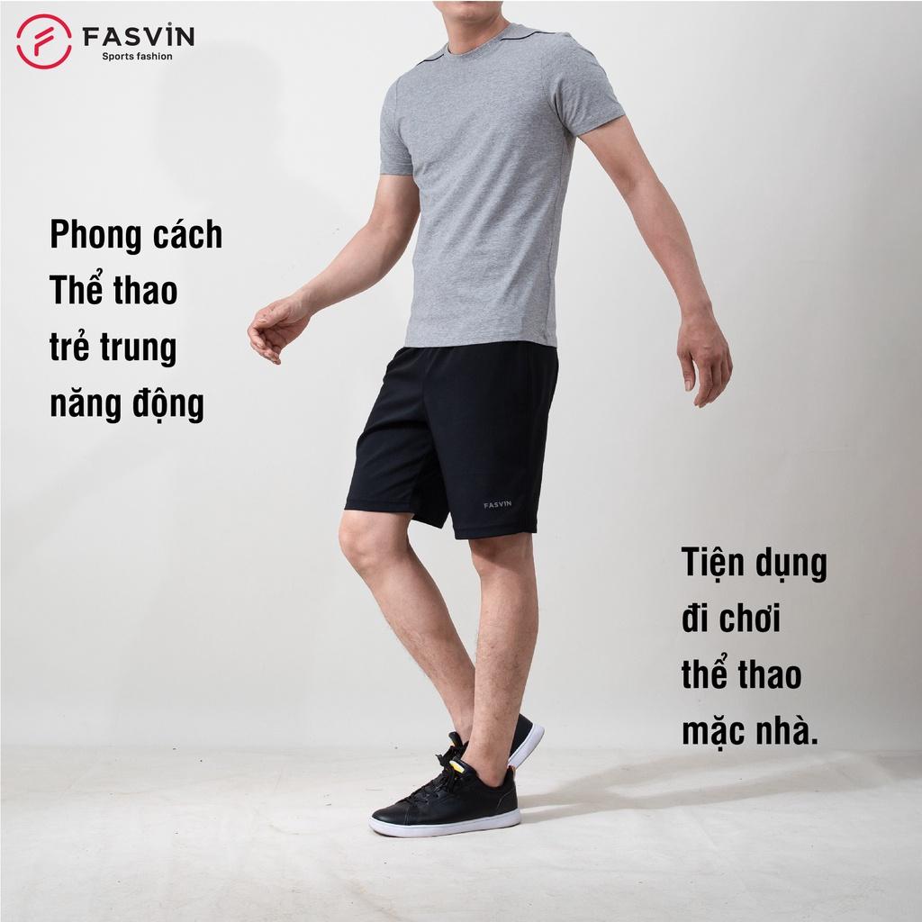 Bộ Quần Áo Thể Thao Nam FASVIN AT22507.HN Hàng Nhà Máy Chất Liệu tốt Phom Dáng Đẹp