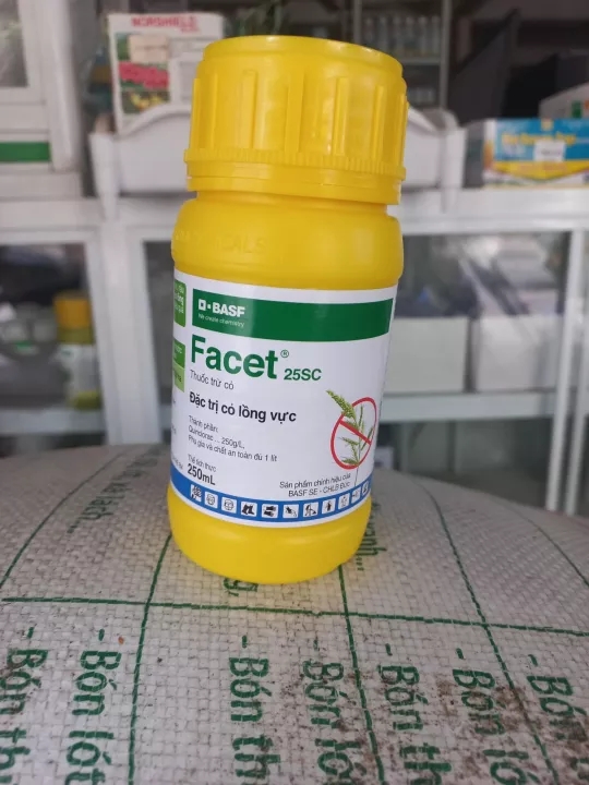 Chế phẩm trừ cỏ trên ruộng lúa Facet 25SC 250ml