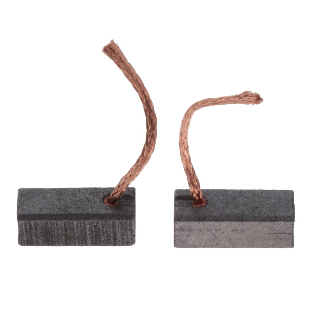 1 Pair Motor Carbon Brushes Kit Generator For Generic Electric Motor Parts