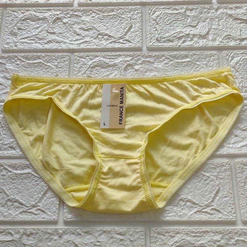 Quần lót cotton trơn xuất Pháp