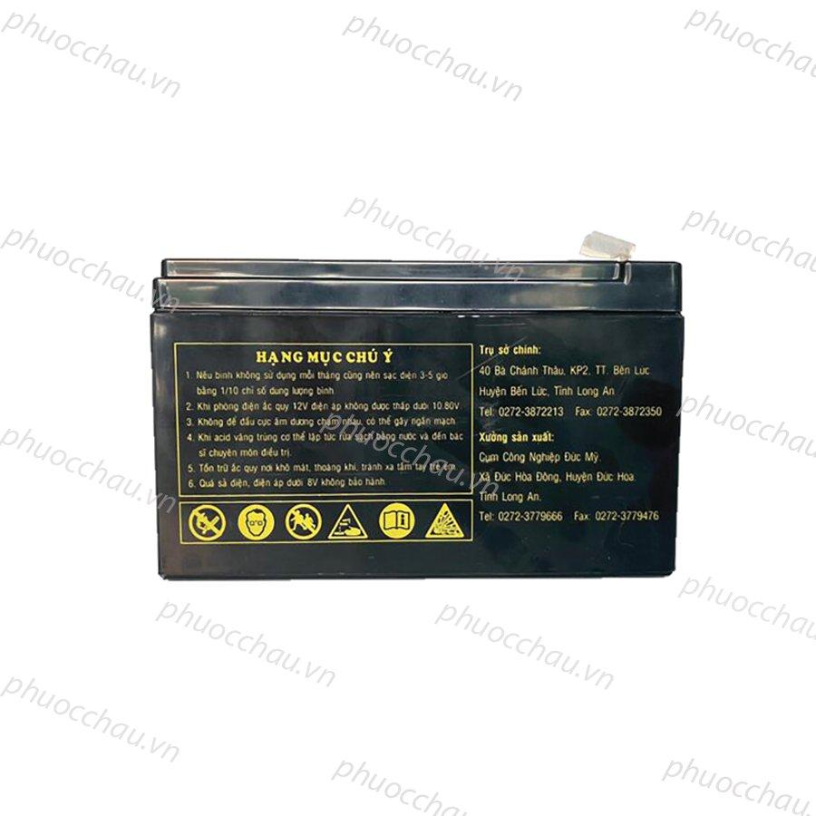 Bình Ắc Quy Khô Long WP12-12A 12V-12Ah