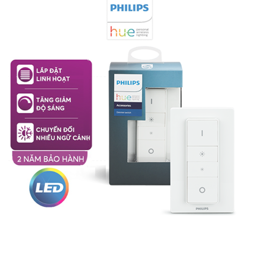 Công tắc điều chỉnh độ sáng không dây Philips Hue Dimmer Switch