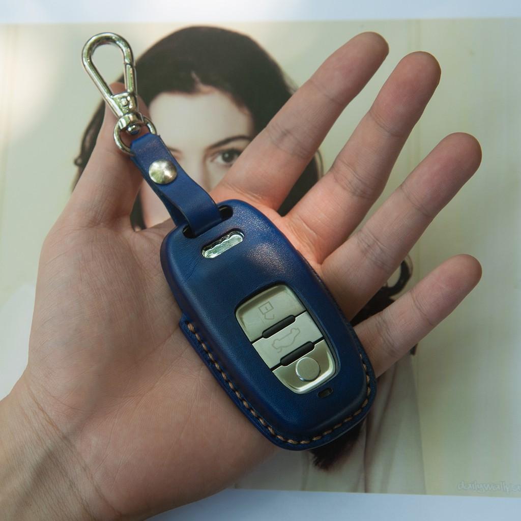 BAO DA CHÌA KHÓA DÀNH CHO XE AUD - ĐỒ DA THỦ CÔNG CAO CẤP