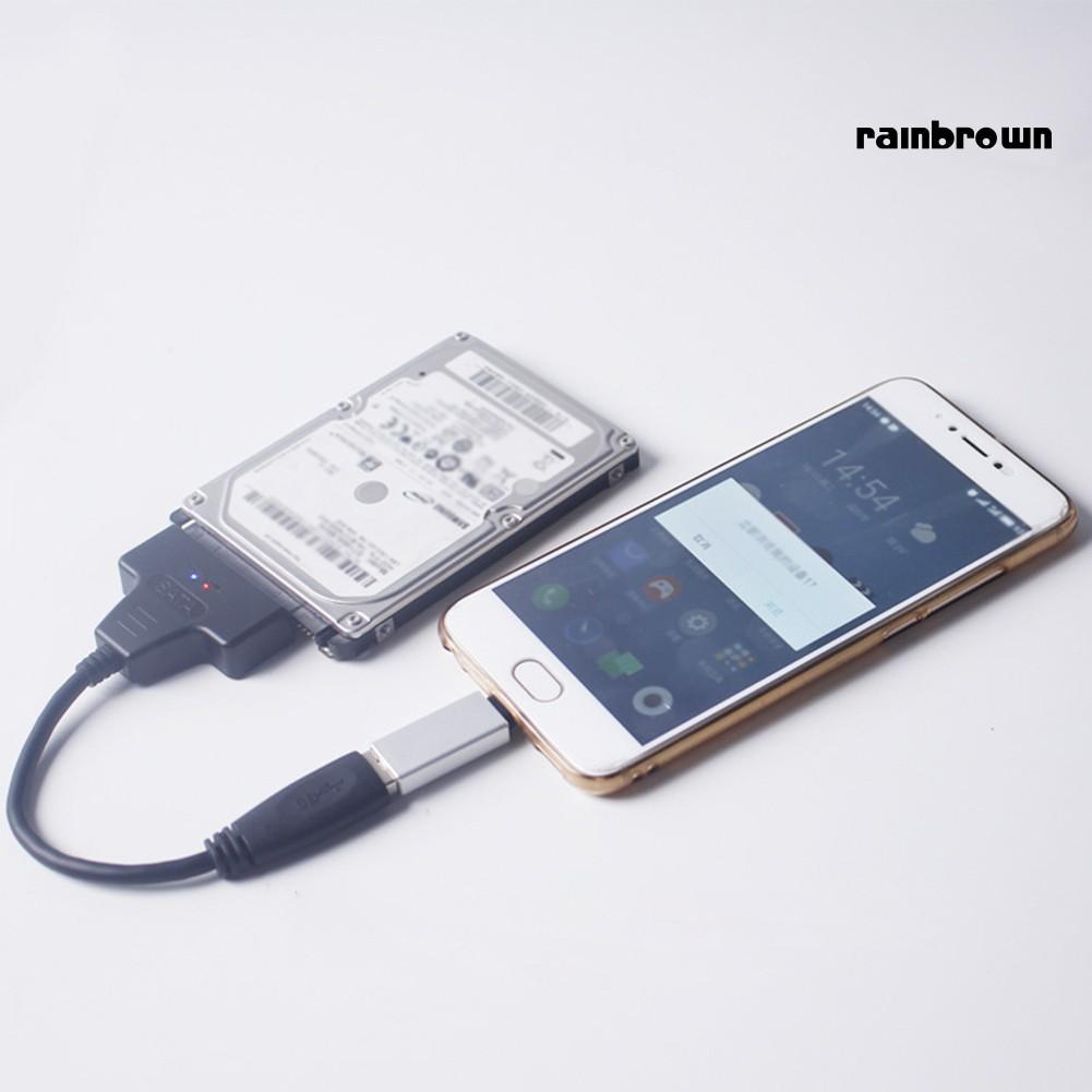 Cáp Chuyển Đổi / Rxl / Usb 3.0 Sang Sata 22 Pin 2.5 Inch