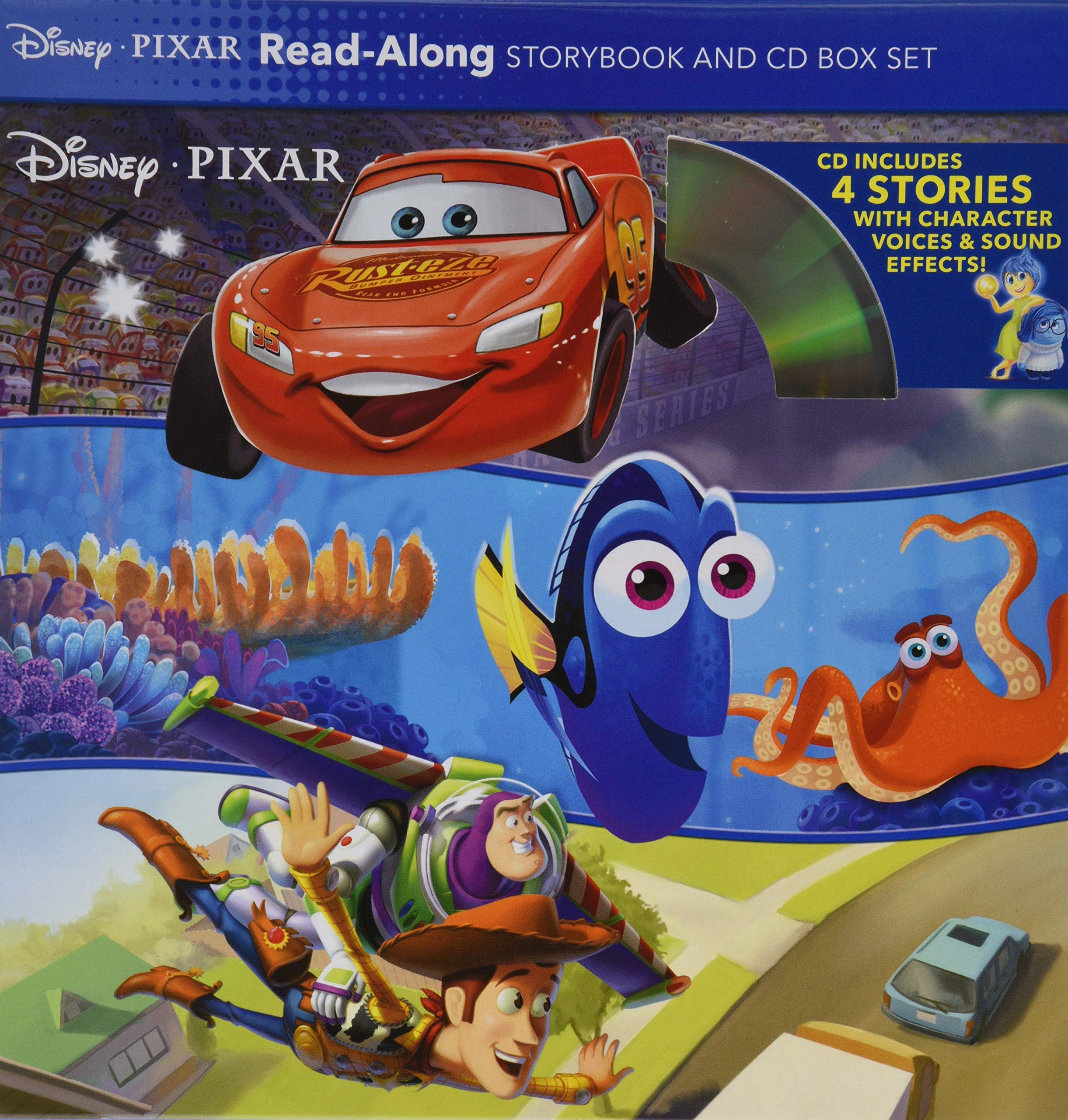 Disney-Pixar Read-Along Storybook and CD Box Set