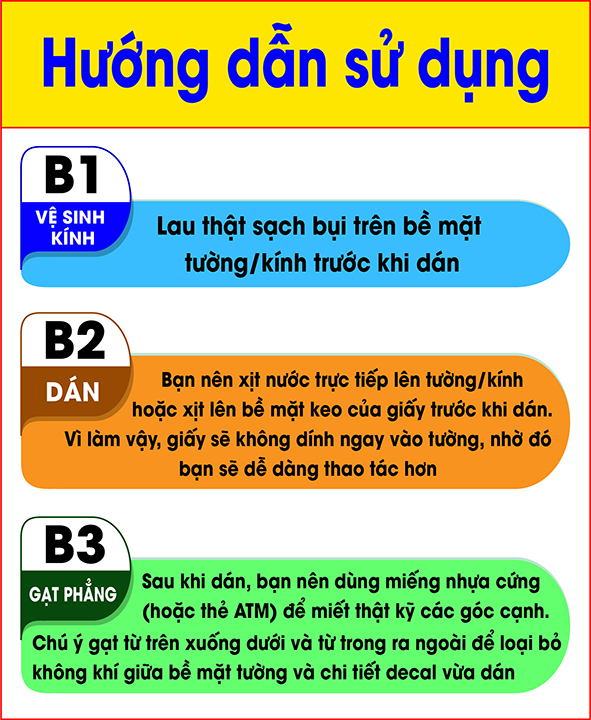 Decal trang trí phòng bé số 8