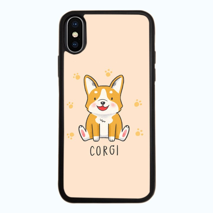 Ốp lưng dành cho điện thoại iPhone XR - X/XS - XS MAX - Corgi