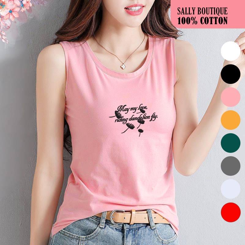 Áo Thun 3 Lỗ Nữ Vải Cotton Co Giãn 4 Chiều Mặc Đẹp Tôn Dáng May My Love SN112 Sally Boutique