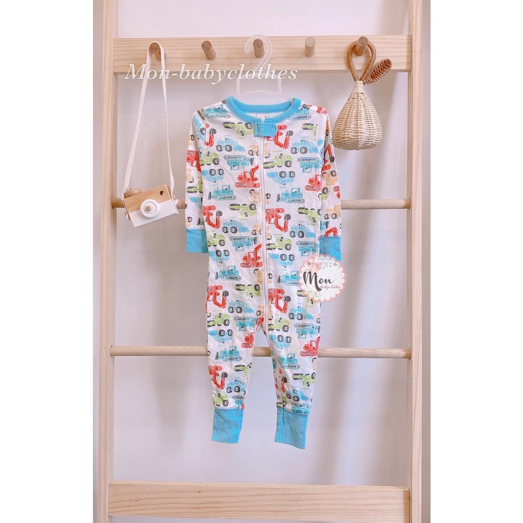 Body ngủ cotton mềm cho bé 2 tuổi