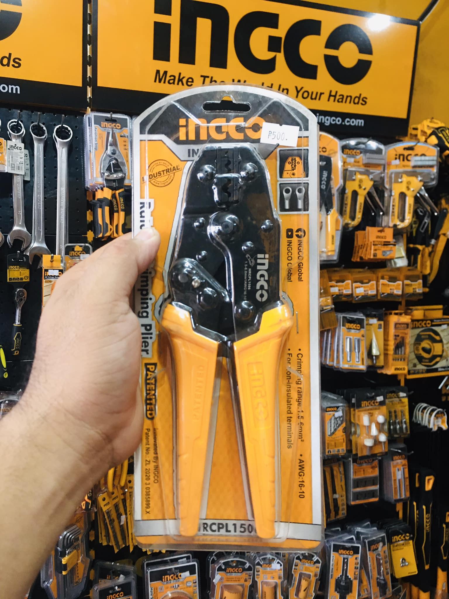 KỀM BẤM COS DÂY ĐIỆN 1,5-6MM2 INGCO HRCPL1506 - HÀNG CHÍNH HÃNG