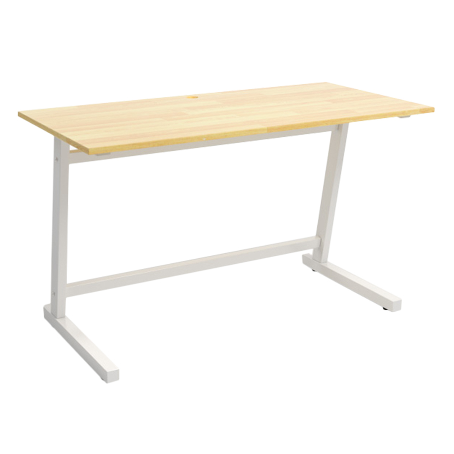 Bộ Bàn Rec-Z Trắng Và Ghế Đen IBIE IB517