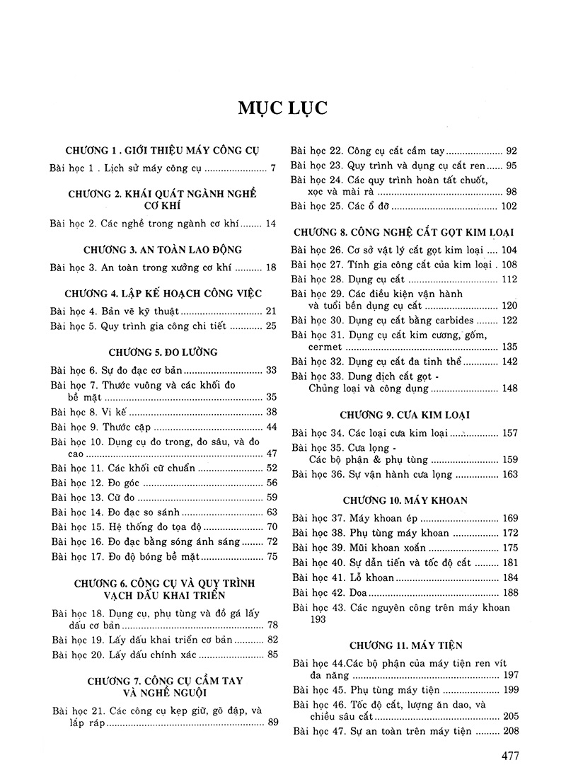Thực Hành Cơ Khí Tiện Phay Mài