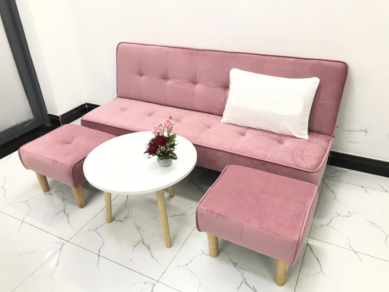 Bộ ghế sofa bed, sofa giường phòng khách-Sivali07