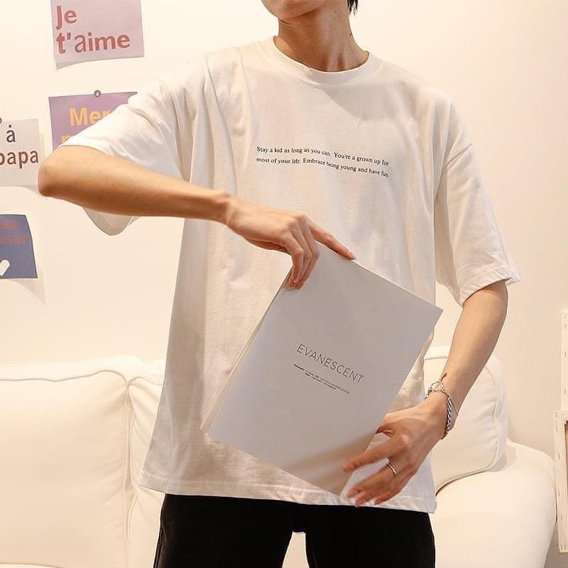 Áo Thun Tay Dài Unisex Form Rộng