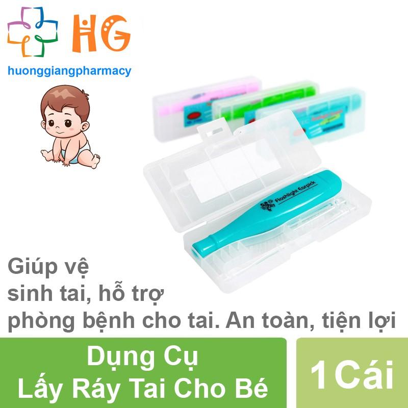 Dụng cụ lấy ráy tai có đèn an toàn cho bé