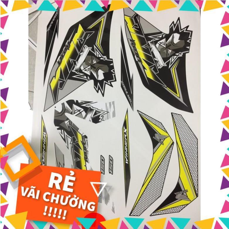 Tem rời Winner X xe đen