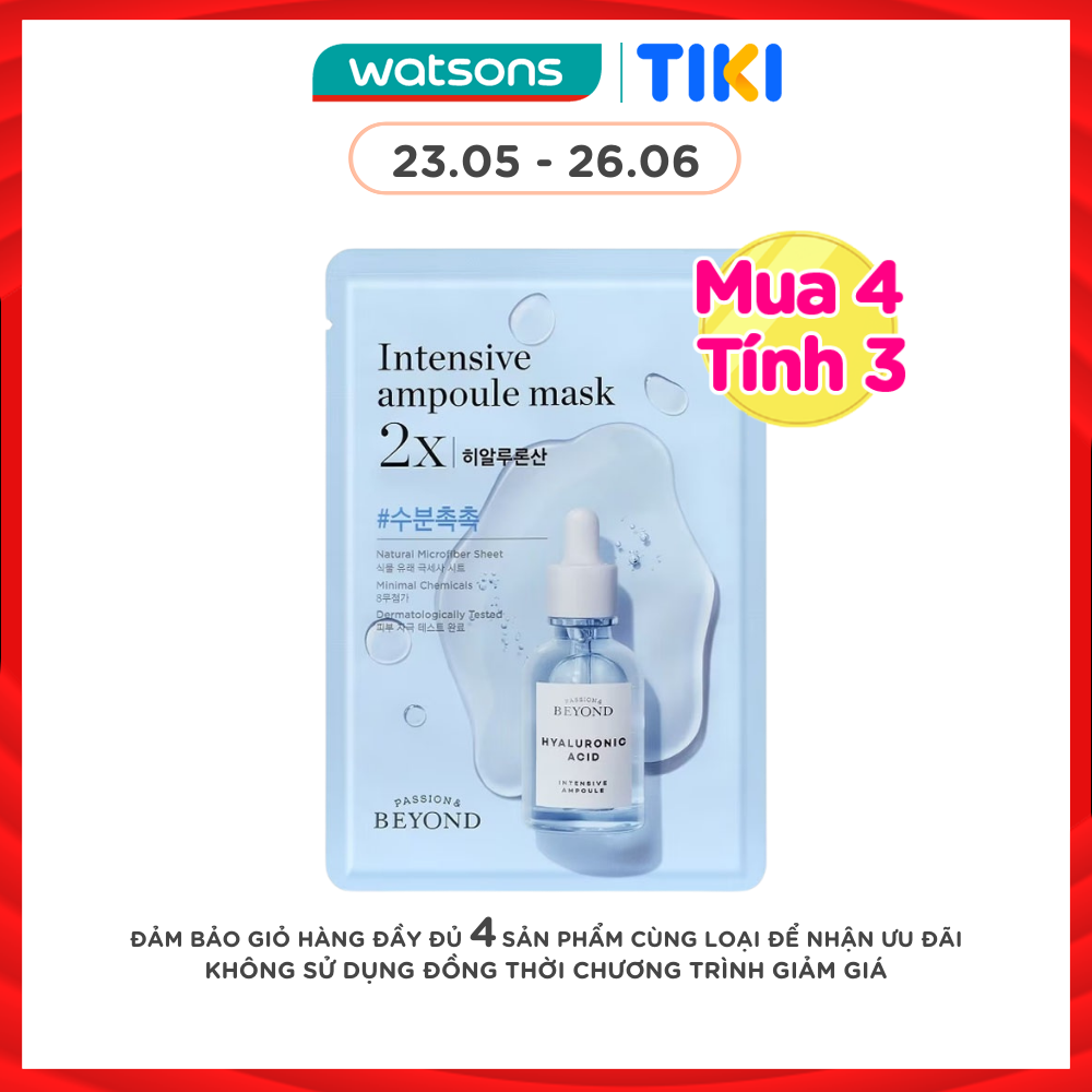 Mặt Nạ Beyond Intensive Ampoule Mask 2X Hyalu Acid 25ml