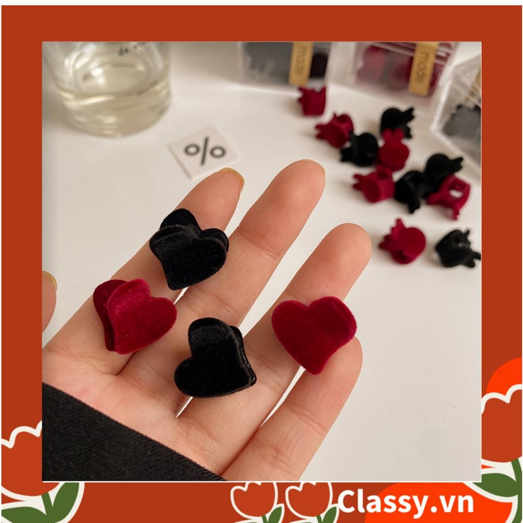 Bộ 10 chiếc Phụ kiện Kẹp tóc trái tim và thỏ nhỏ Kẹp tóc mái Classy , giả tóc tết hai bên mái nhỏ xinh nữ tính PK914