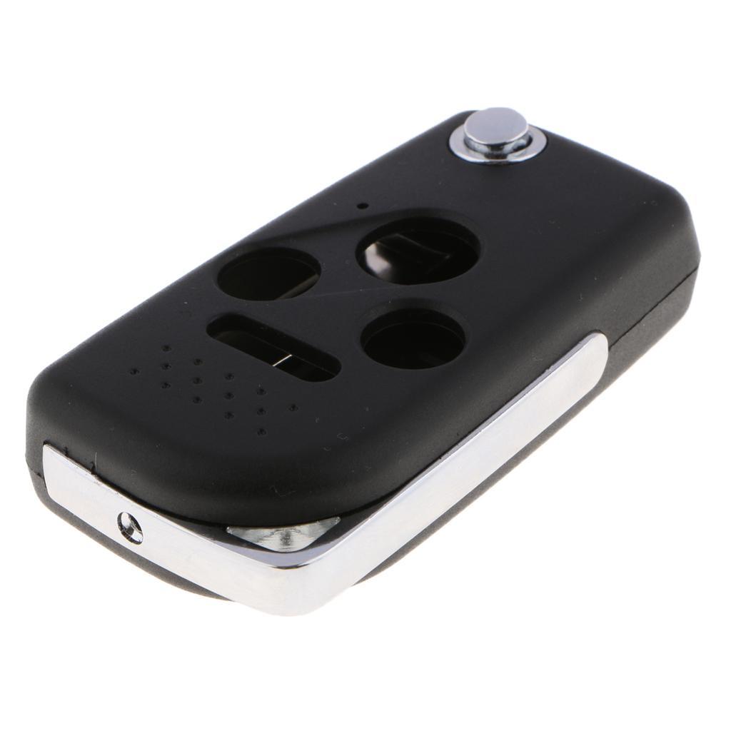 Replacement Shell Folding Remote  Fob 4 Button for