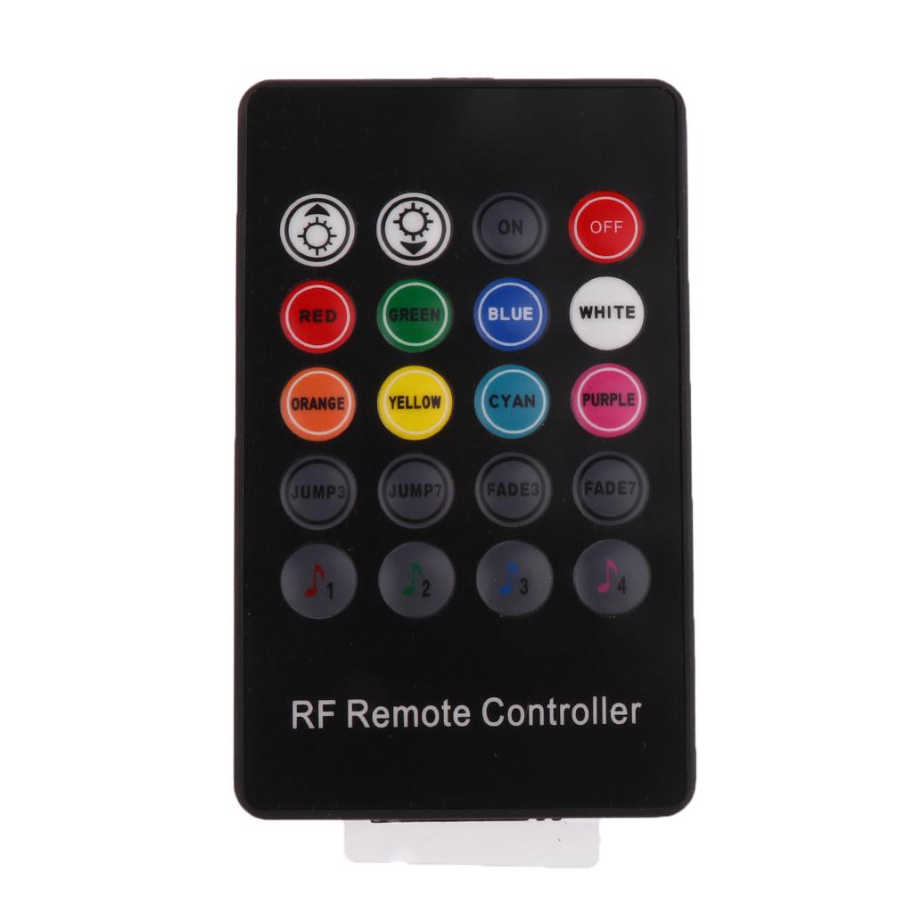 Interior   LED Strip Lamp Control Remote