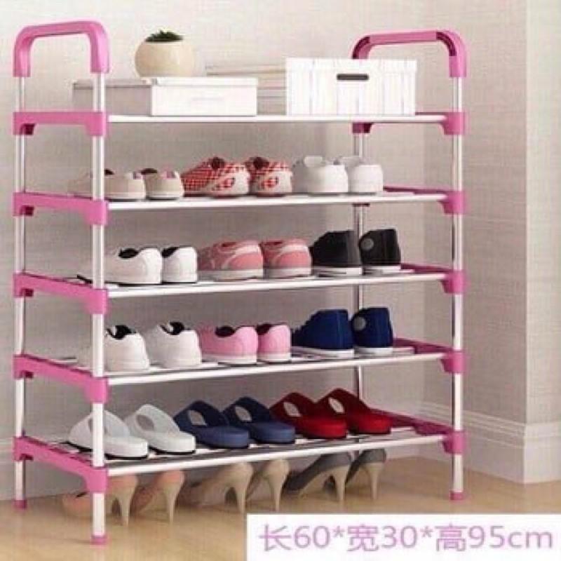 Kệ giầy dép 5 tầng inox