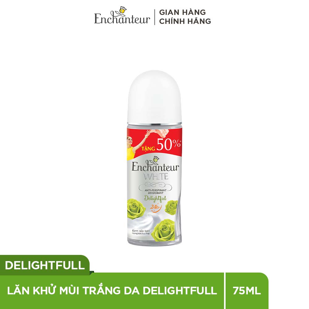 Lăn khử mùi trắng da Enchanteur Charming/Sensation/Delightful 75ml