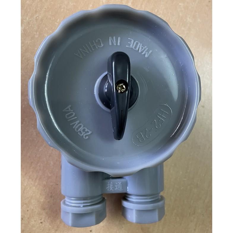 Công tắc xoay kín nước HF2-2 250V 10A