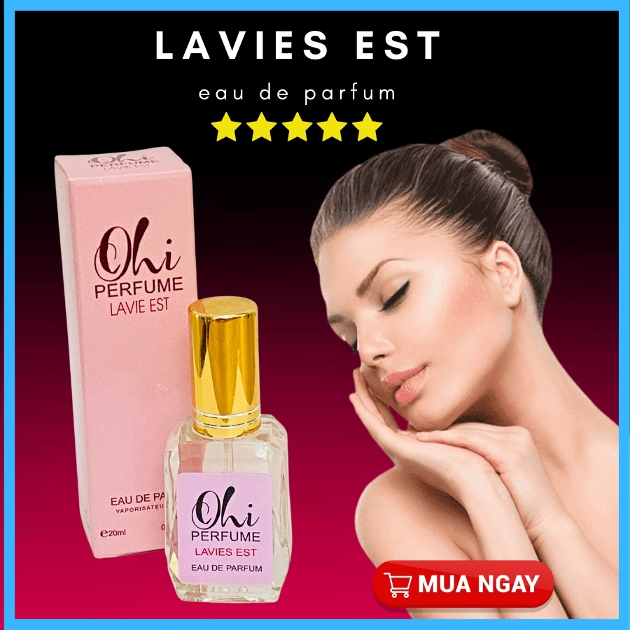 Nước Hoa Nữ Laviest 20ml Thơm Lâu Cuốn Hút, Nước Hoa Nữ Ưa Chuộng Cho Phụ Nữ